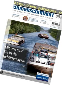Binnenschifffahrt – September 2017