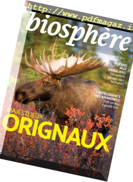 Biosphere – septembre-octobre 2017 Cover
