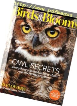 Birds & Blooms – October-November 2017