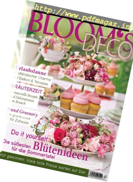 Bloom’s Deco – Juli-August 2017 Cover