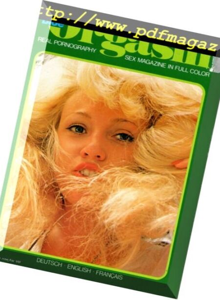 Blue Orgasm – Vol.2 N 2, 1979 Cover