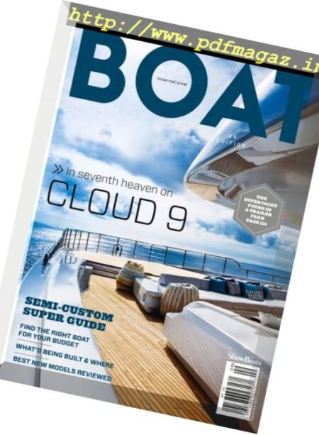 Boat International US Edition – September 2017 Cover
