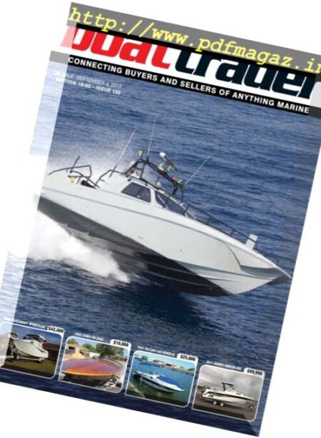 Boat Trader Australia – 4 September 2017 Cover