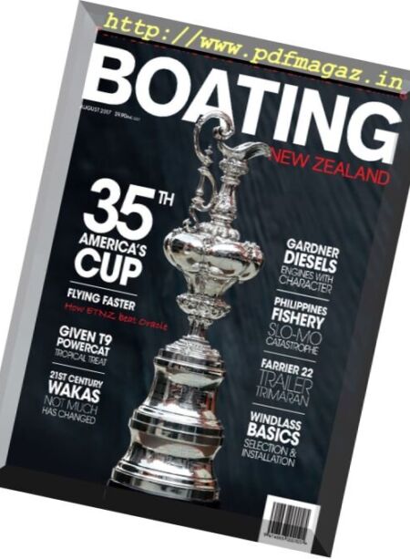 Boating New Zealand – August 2017 Cover