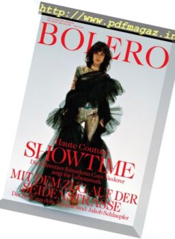 Bolero Germany – November 2017