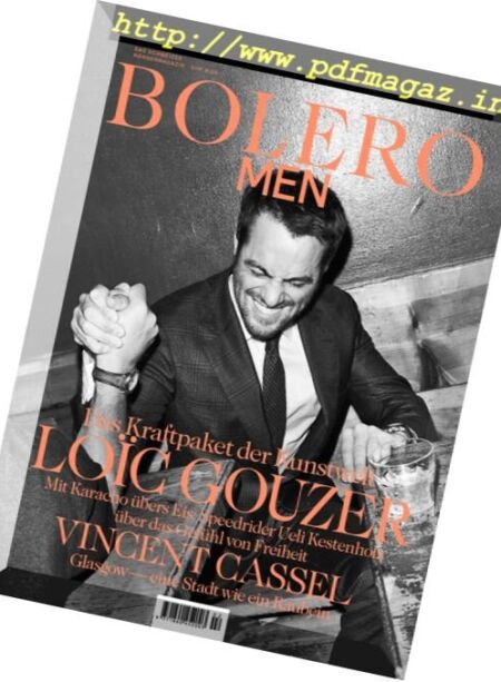 Bolero Men – Herbst-Winter 2017 Cover
