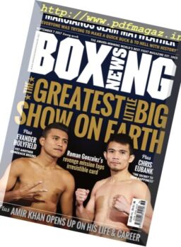 Boxing News – 7 September 2017