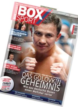 BoxSport – September 2017