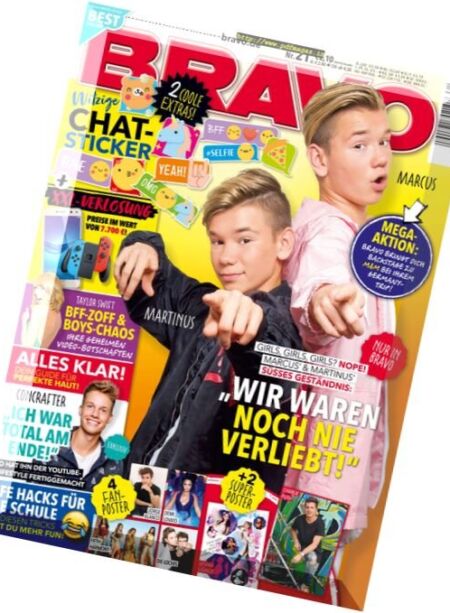Bravo – 27 September 2017 Cover