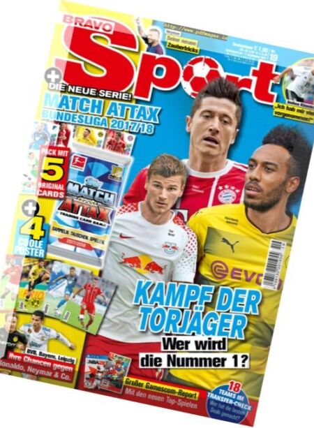Bravo Sport – 7 September 2017 Cover