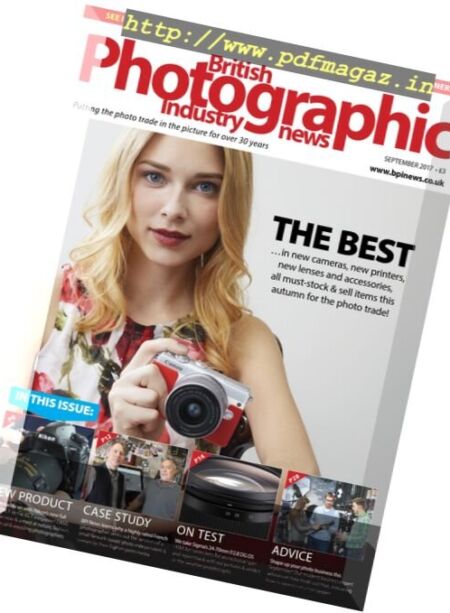 British Photographic Industry News – September 2017 Cover