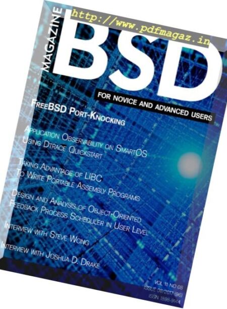 BSD Magazine – August 2017 Cover