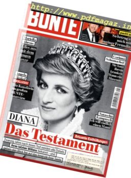 Bunte – 24 August 2017