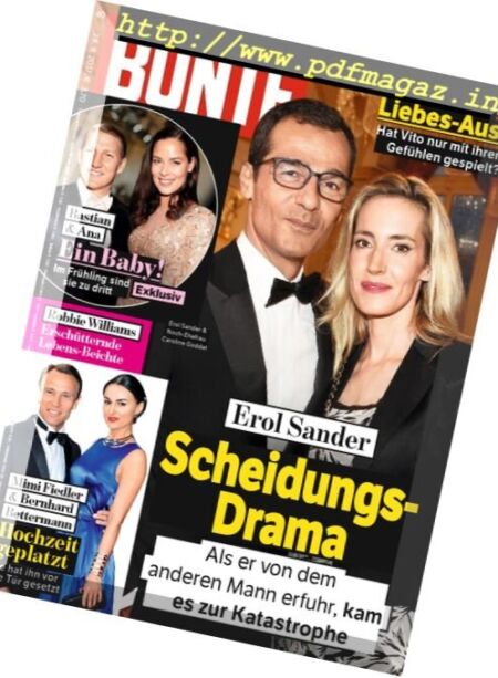 Bunte – 28 September 2017 Cover