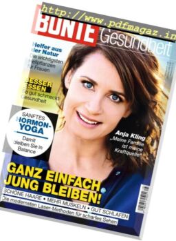 Bunte Gesundheit – Nr.5 2017