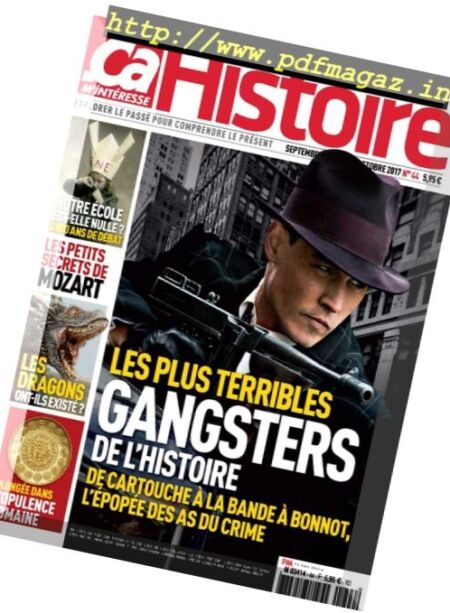 Ca M’Interesse Histoire – Septembre-Octobre 2017 Cover