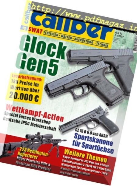Caliber SWAT Germany – Oktober 2017 Cover
