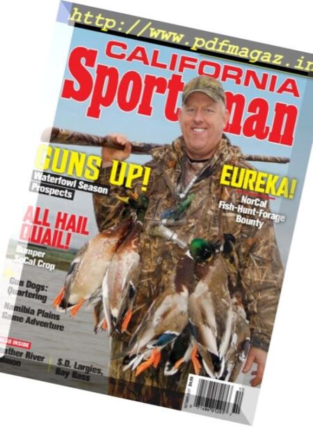 California Sportsman – October 2017 Cover