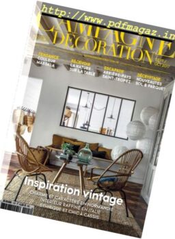 Campagne Decoration – September-Octobre 2017