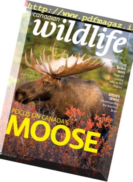 Canadian Wildlife – September-October 2017 Cover