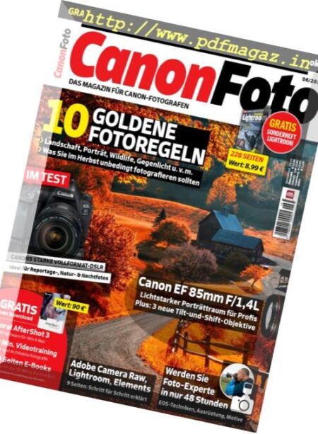 CanonFoto – Nr.6, 2017 Cover