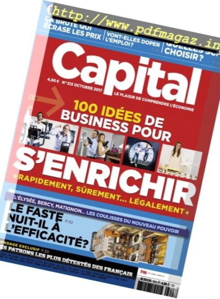 Capital France – Octobre 2017 Cover