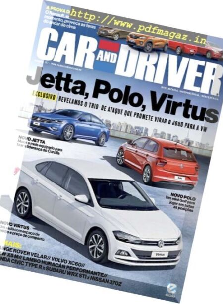 Car and Driver Brazil – Setembro 2017 Cover