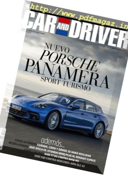 Car and Driver Spain – Septiembre 2017 Cover
