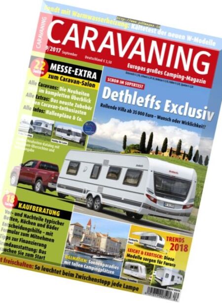 Caravaning – September 2017 Cover