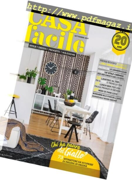 CasaFacile – Settembre 2017 Cover