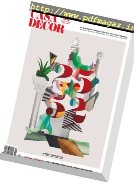 Catalogo & Magazine – Casa Decor 2017 Cover