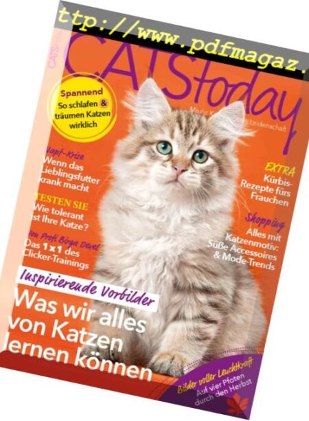 Cats Today – September 2017 Cover