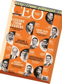 CEO Middle East – August 2017