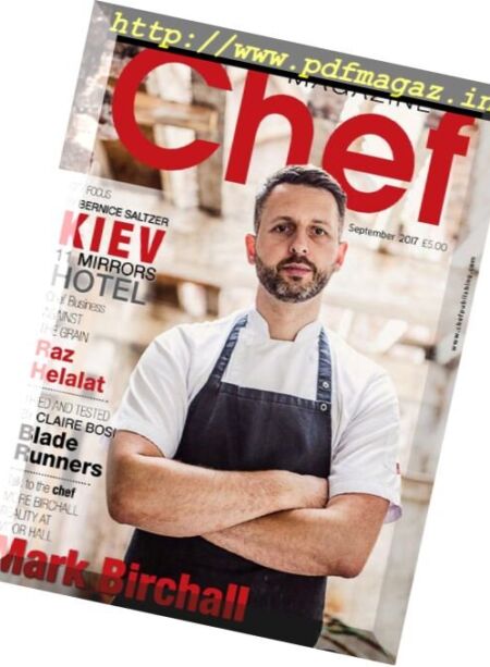 Chef Journal – September 2017 Cover