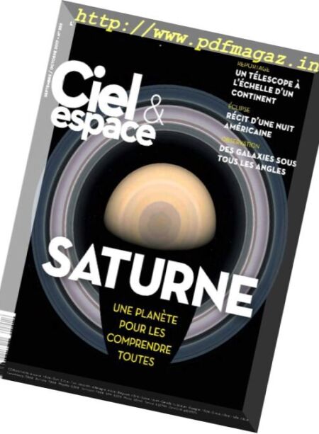 Ciel & Espace – Septembre-Octobre 2017 Cover
