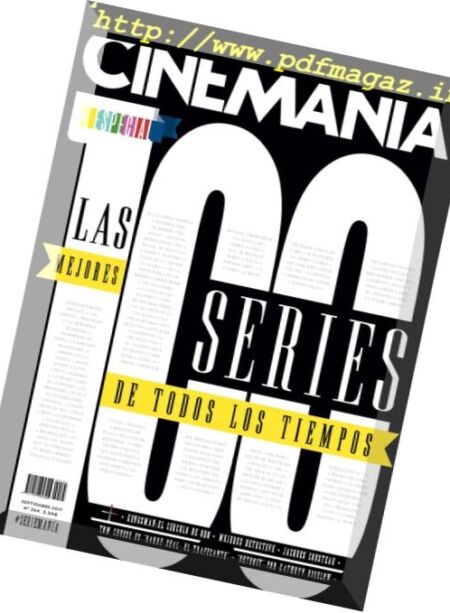 Cinemania – septiembre 2017 Cover