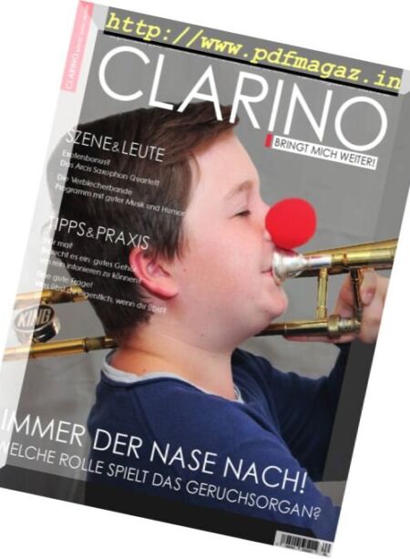 Clarino – September 2017 Cover