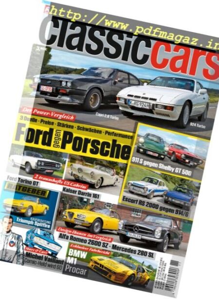 Classic Cars Germany – November 2017 Cover