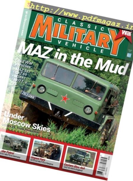 Classic Military Vehicle – October 2017 Cover
