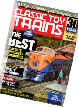 Classic Toy Trains – November 2017