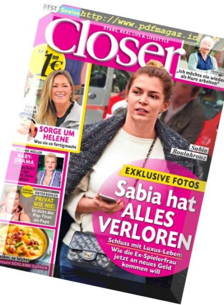 Closer Germany – Nr.39, 2017 Cover