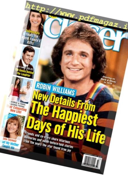 Closer USA – 11 September 2017 Cover