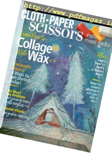 Cloth Paper Scissors – September 2017 Cover