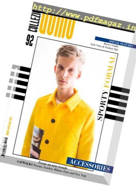Collezioni Uomo – Spring-Summer 2017 Cover
