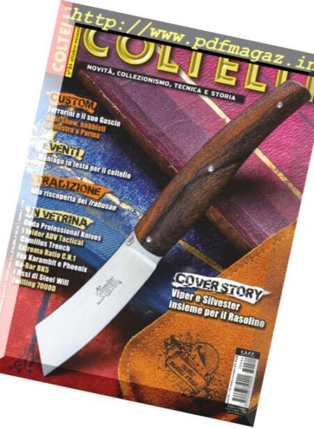 Coltelli – Ottobre-Novembre 2017 Cover