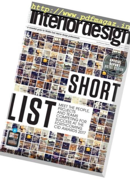Commercial Interior Design – September 2017 Cover