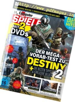 Computer Bild Spiele – Oktober 2017