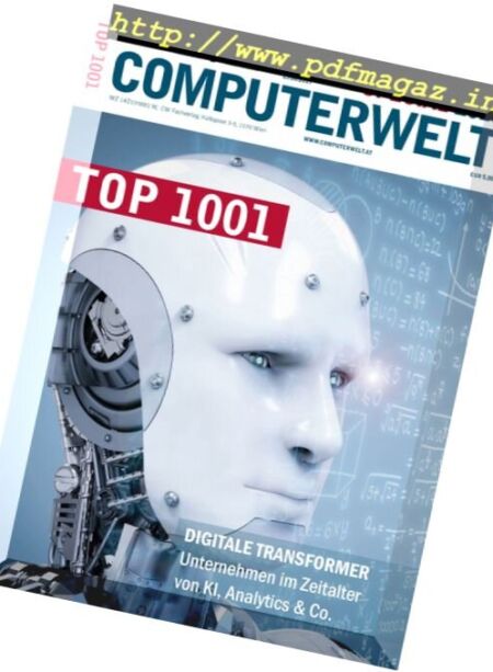 Computerwelt – Top 1001 – Special 2017 Cover