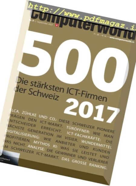 Computerworld Germany – Nr.9 2017 Cover