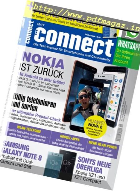 Connect – Oktober 2017 Cover